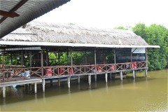 ホームステイ（Điểm Homestay Du lịch sinh thái Cộng Đồng Đất Mũi Tư Ngãi）の様子